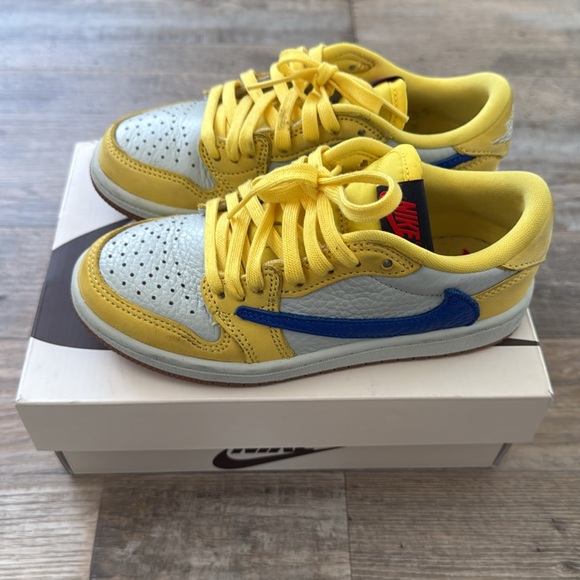 Travis scott Jordan 1 Canary - Picture 6 of 6